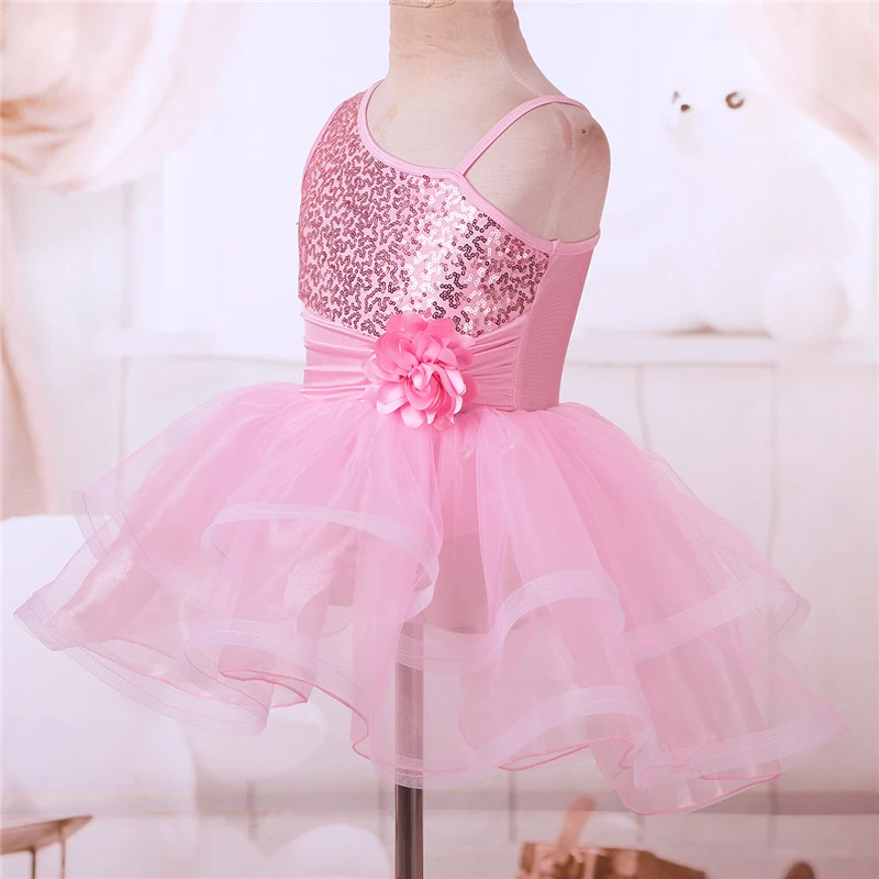 IIXPIN/Детское трико для девушек балетное платье пачка с одним плечом дизайнерское
