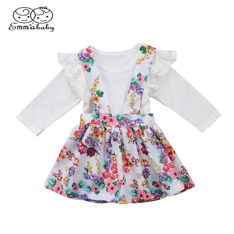Emmababy маленьких Обувь для девочек оборками Кружево Костюмы новорожденных детские