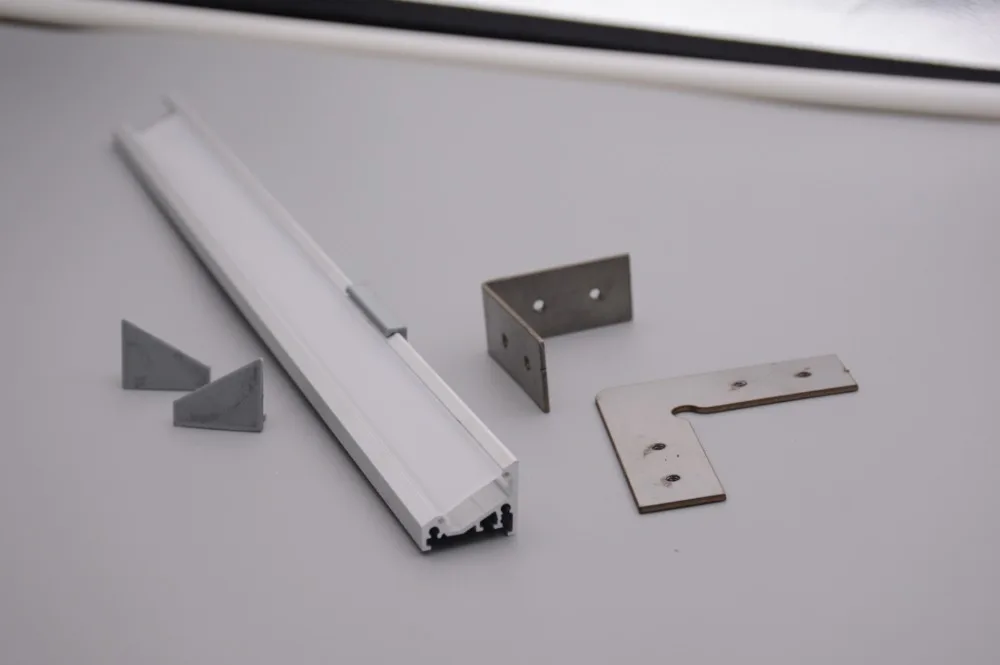 Угловой алюминиевый профиль для светодиодных лент|aluminium profile for led|led aluminium profileprofile