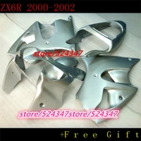 selling motorcycles for kawasaki ninja ninja zx6r 01 00 02 all silver fairing body
