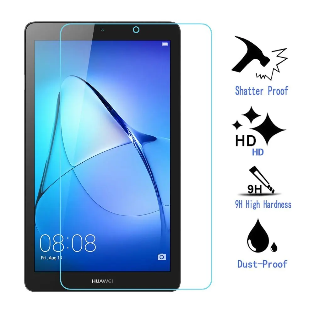 9H 7 &quotЗащита экрана для Huawei Mediapad T3 закаленное стекло дюймов Wifi BG2 W09 защитная