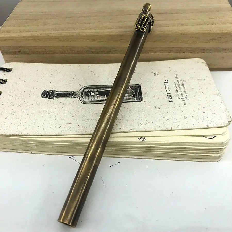 EDC походный набор инструментов ручная сварка латунная ручка осьминога шариковая