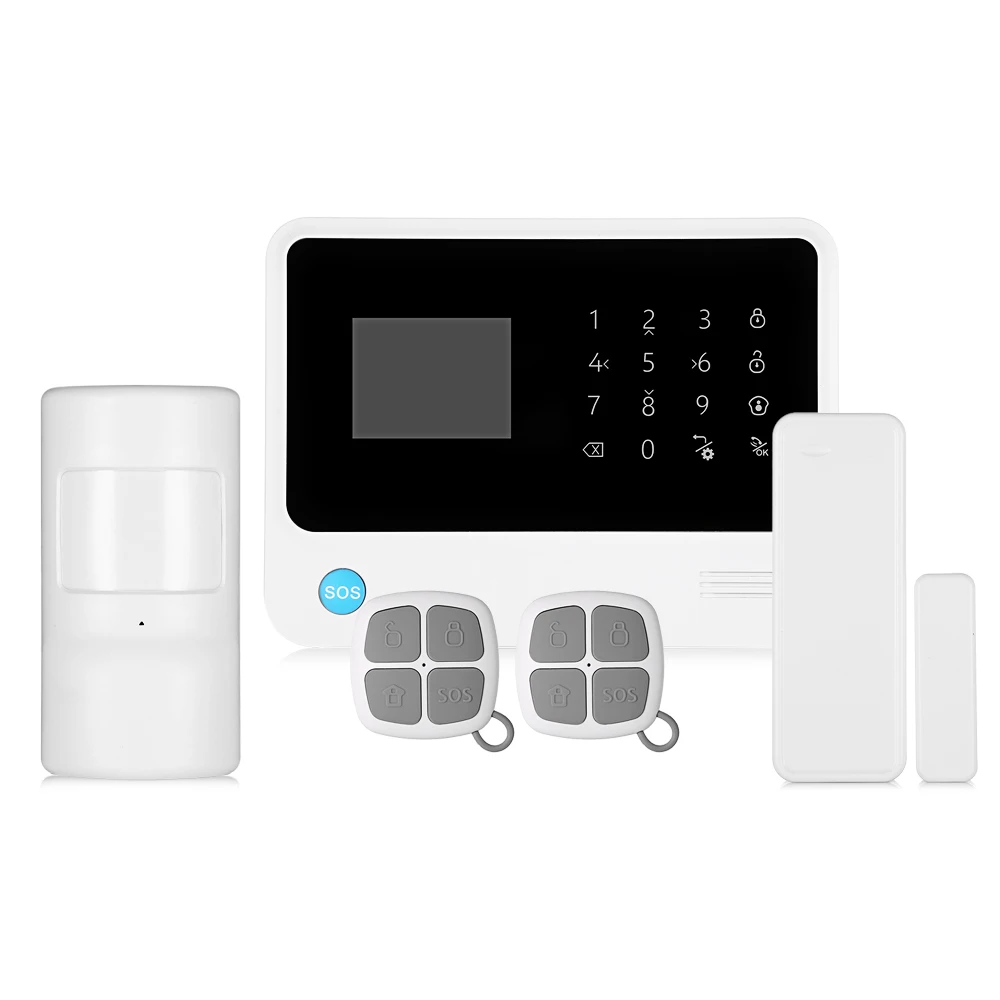 Fimei GS G90B плюс GSM Wi Fi/GPRS/SMS 2 5 inch светодиодный сигнализации сенсорной клавиатурой
