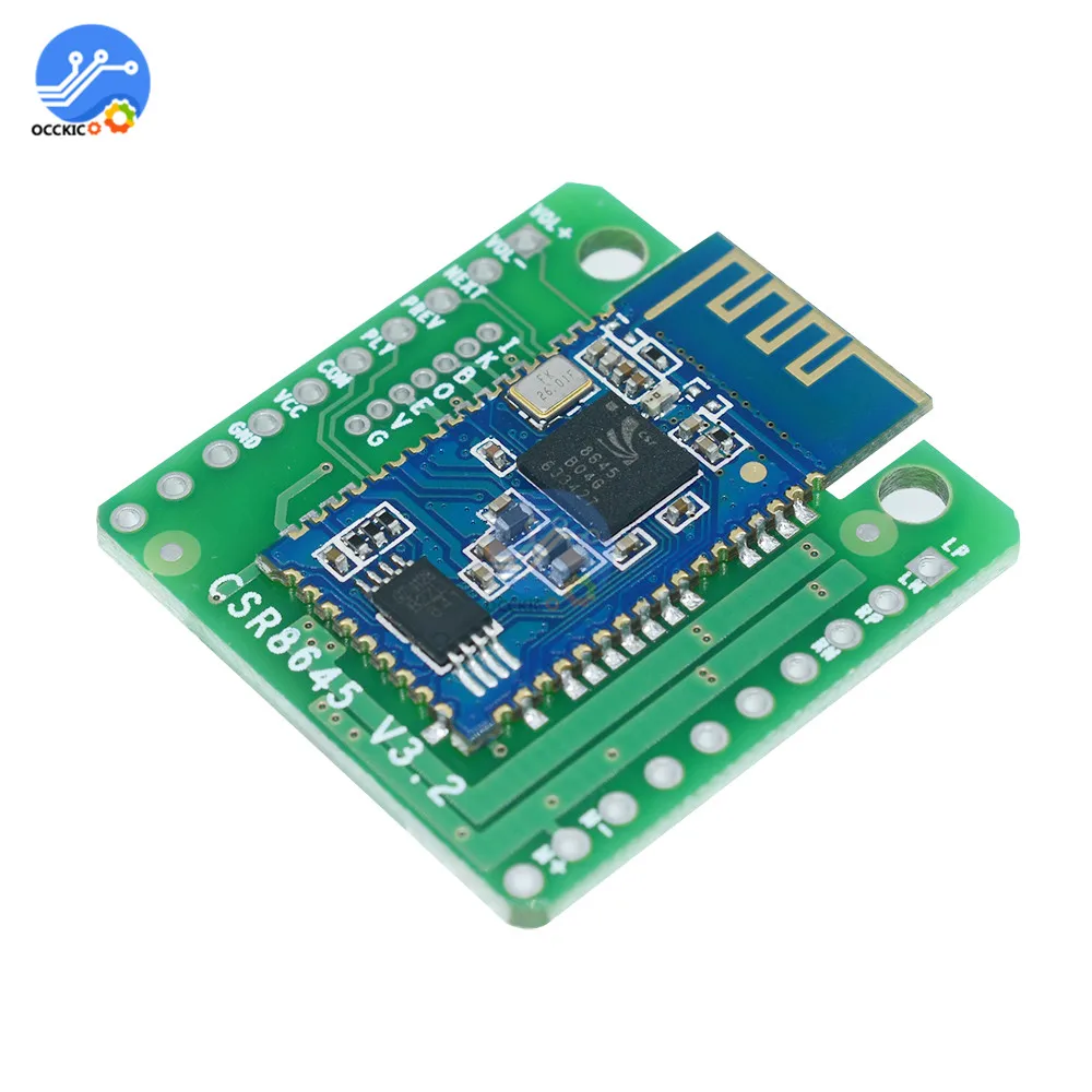 Плата усилителя CSR8645 5 Вт + 3 4 2 В постоянного тока|bluetooth 4.0|module dcbluetooth apt-x |