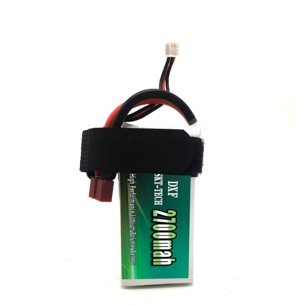 2 шт. DXF Хорошее качество Rc Lipo батарея 2S 7 4 V 2700mah 20C Max 30C для Wltoys 12428 12423 1:12 CoolRC GC001