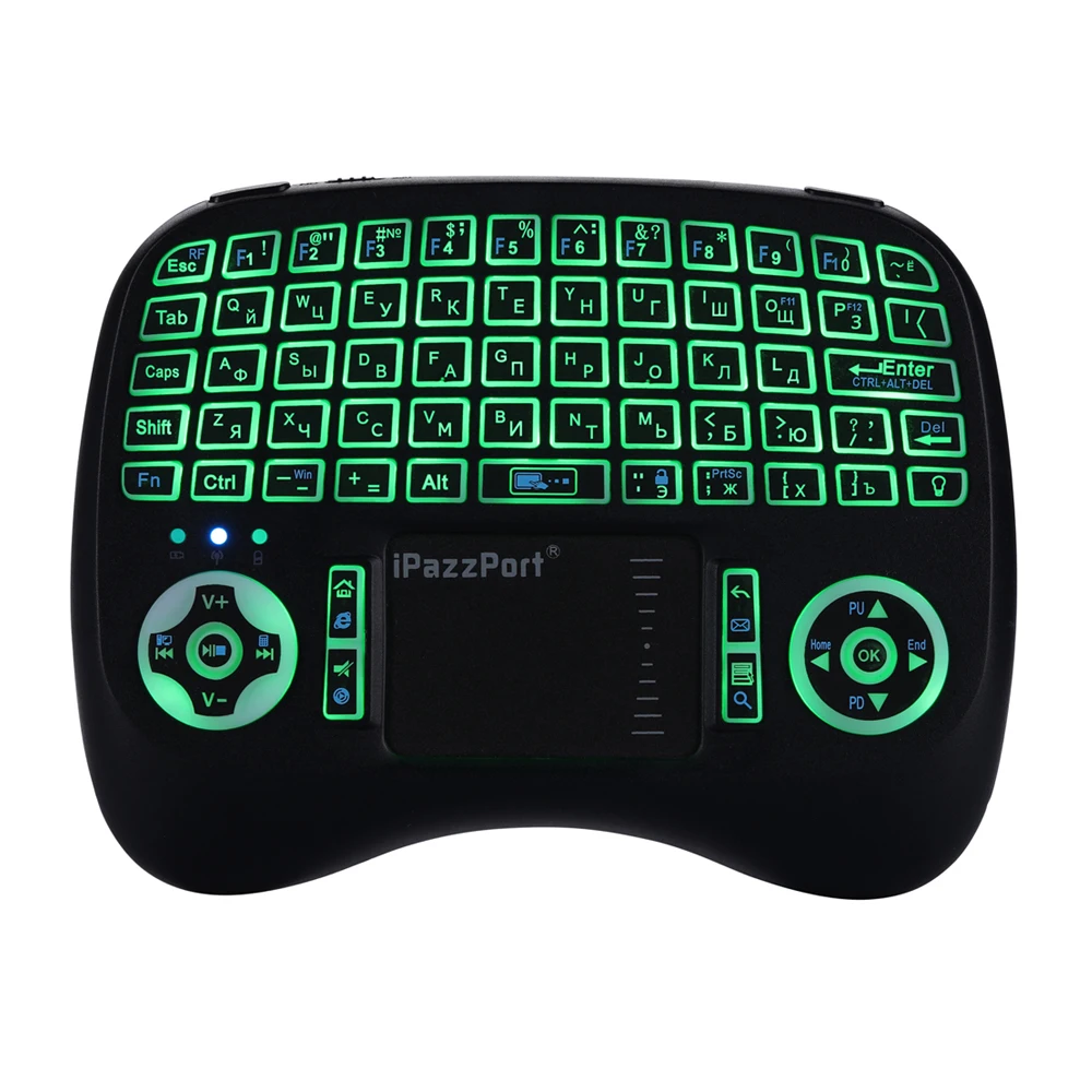 2017 Подсветка Беспроводная Клавиатура и Мышь для Android TV Box/Raspberry Pi 3/smart TV/HTPC/Року box/Pro