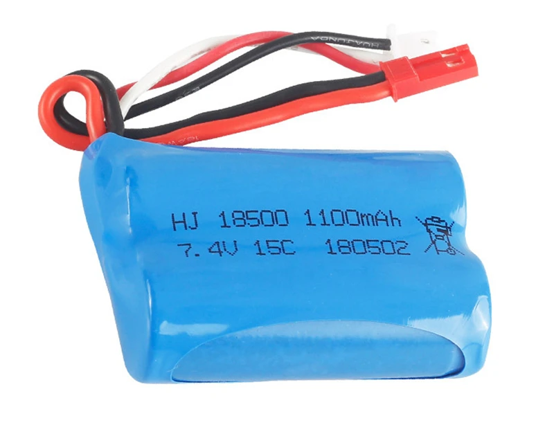 Для MJX T10 T11 T34 7,4 v 1100mAH 15c Lipo батарея для дистанционного управления вертолетом Li-po батарея 7,4 V 18500 игрушки зарядное устройство