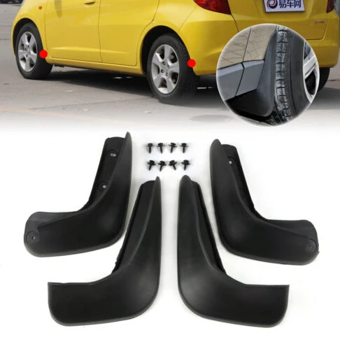 Брызговики для Honda Fit/Jazz 2008 2009 2010 2011 2012|Грязезащита| |