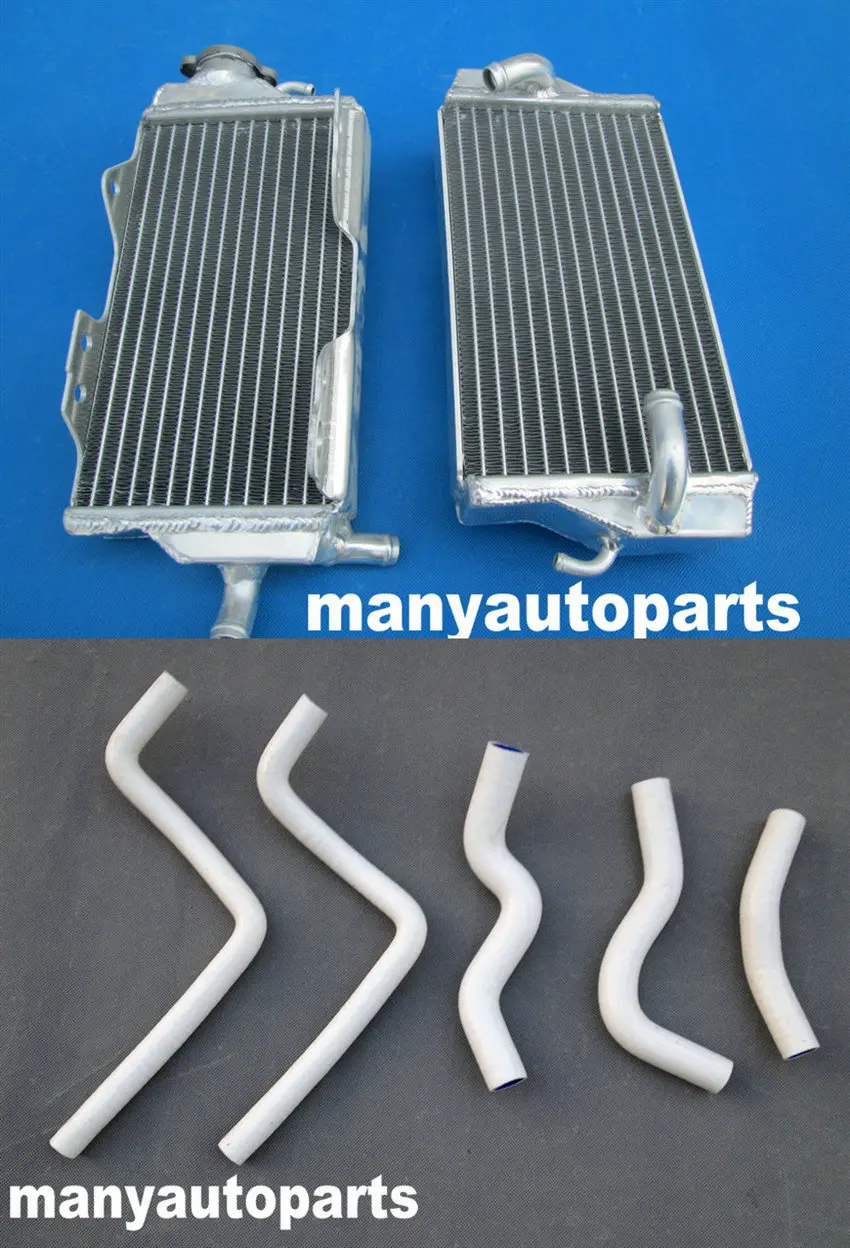 GPI для Honda CR125/CR 125 R/CR125R 2 тактный 2000 2001 Радиатор из алюминиевого сплава и красный