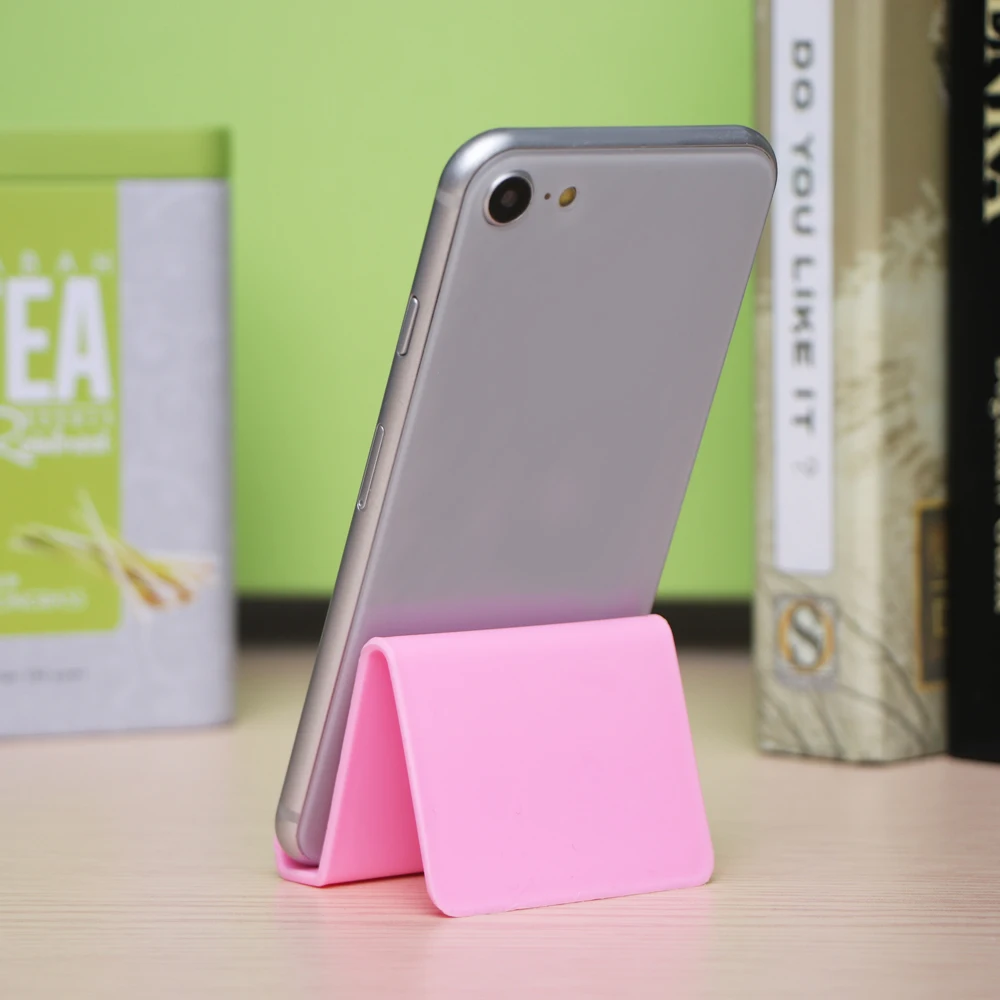 Powstro конфеты Цвет подставка для телефона в Корейском стиле Стиль мобильный