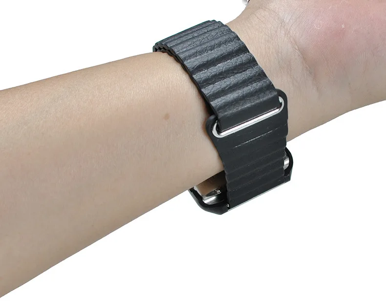 Высокое качество кожа Смотреть Band ремешок с случае костюм для Apple Watch Iwatch 1/2/3