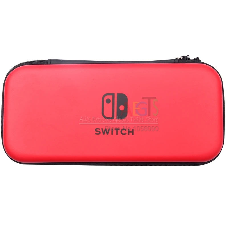 EVA жесткий дорожный защитный чехол для динамика для nintendo Switch игровая консоль NS EVA сумка для nintendo Switch NS сумка для переноски - Цвет: Красный