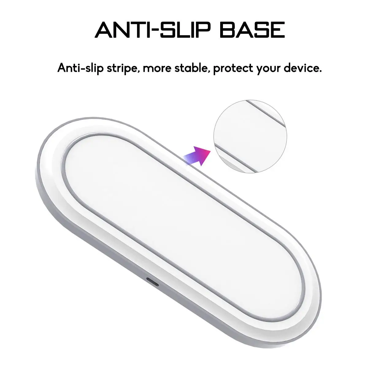 10 Вт 3 в 1 Qi Беспроводная зарядная площадка для AirPods быстрая зарядная док-станция для IPhone XR XS Max для Apple Watch 2 3 4 для samsung S9 S10e