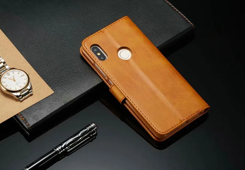 Роскошный кожаный флип-чехол для Coque Red Mi Note 5 5Pro 4 4X Capa Funda Etui защитный кошелек для телефона Полный Чехол аксессуары оболочка
