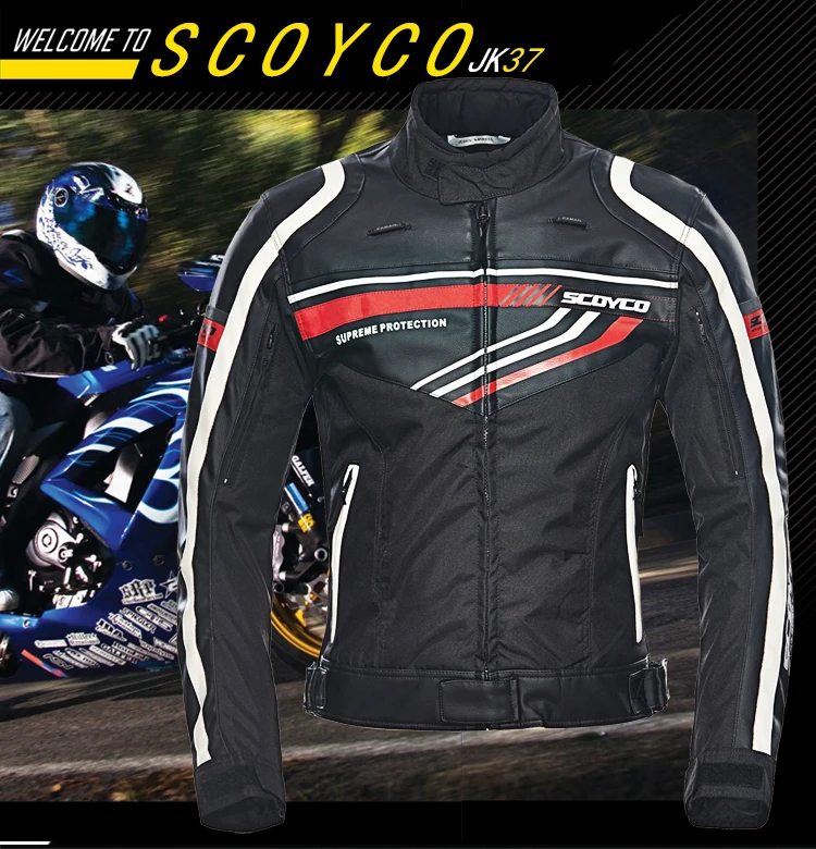 SCOYCO мотоциклетная куртка Chaqueta Moto Jaqueta Motoqueiro Blouson Moto Homme защита шестерни одежда Броня Motocicleta JK37