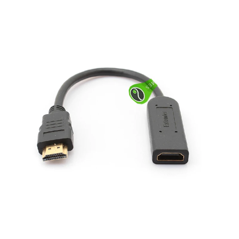 O-KUT Золото HDMI удлинитель 70 м сигнала штекер для Женский изогнуты шнур # o-U11 |