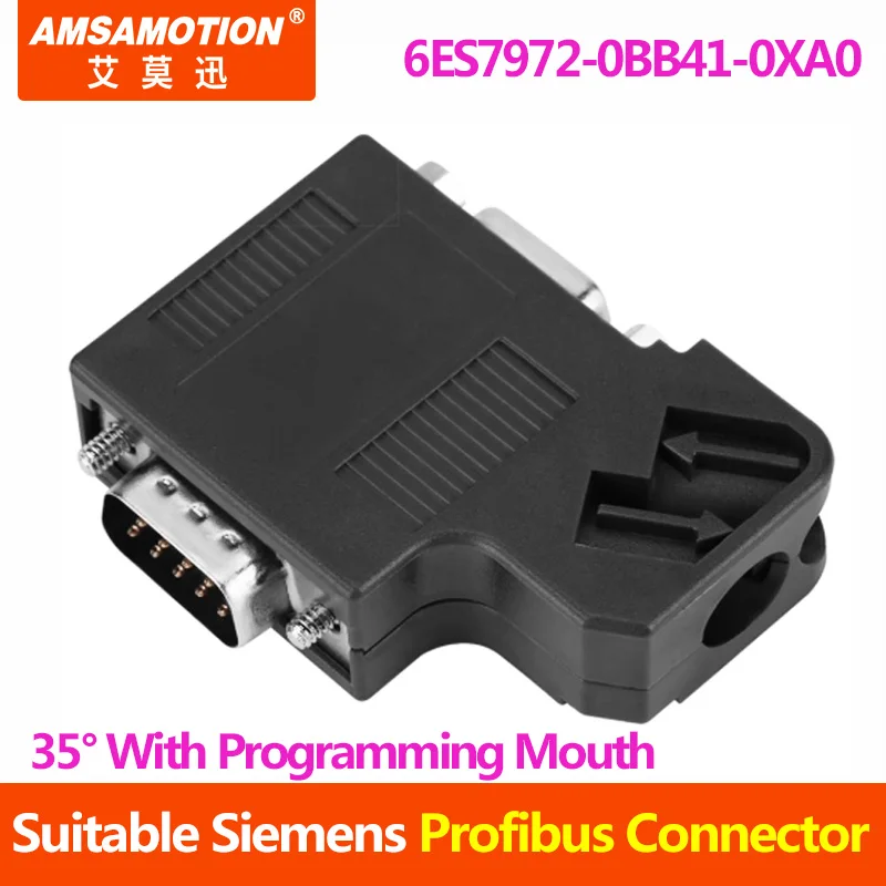 0BB41-Program mouth Подходит Siemens DP соединитель PROFIBUS 6ES7972-0BB41-0XA0 35 градусов DP коннектор адаптер 6ES7972-0BA41-0XA0 - Цвет: 0BB41-Program mouth
