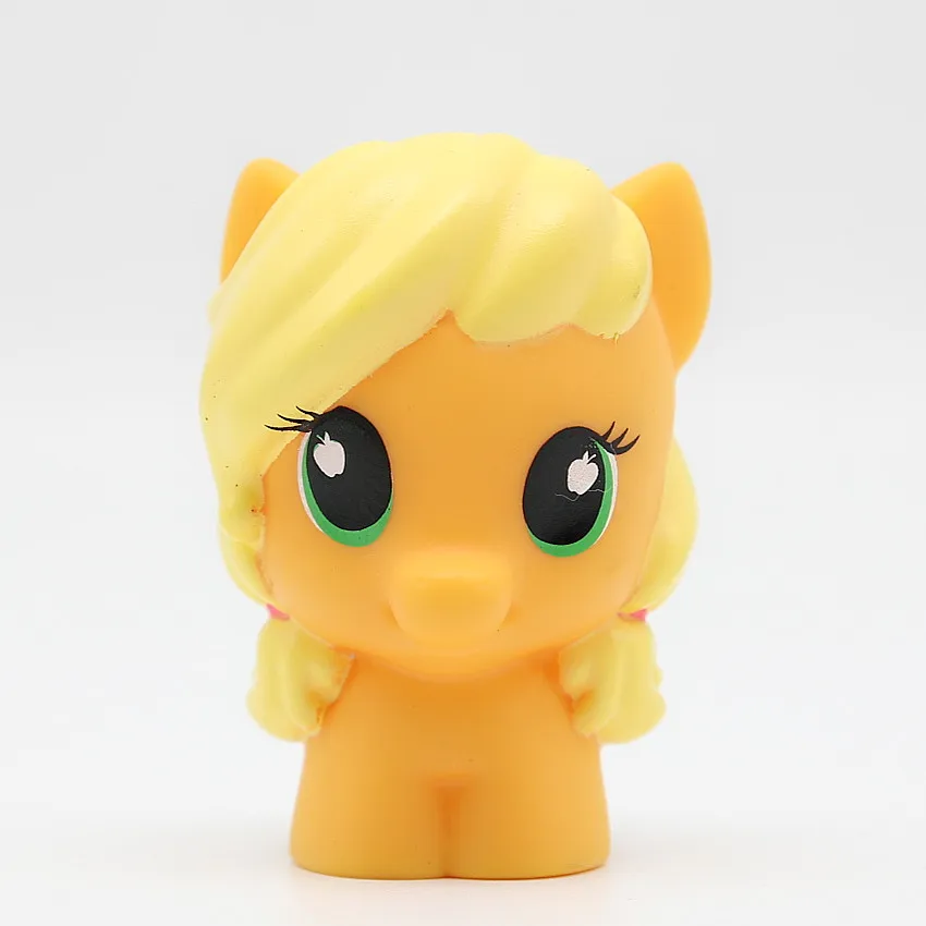 Экшн фигурки My Cute Lovely applejack оранжевая желтая маленькая лошадка модель игрушек