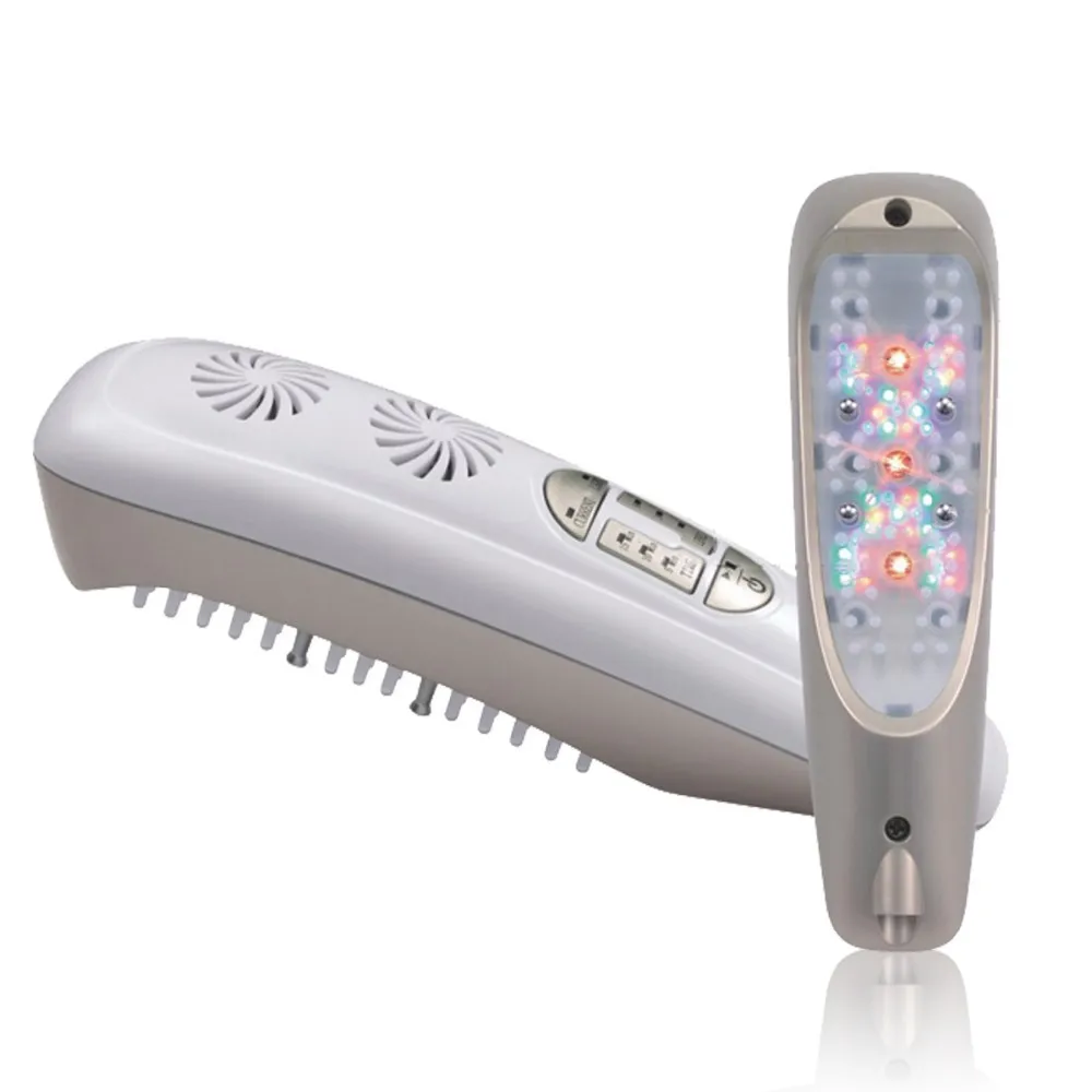 

2017 Laser Comb Treatment Fast Activate Hair Follicles Hair Regrowth Micro Current Scalp Massage Instrument for Thinning Hair