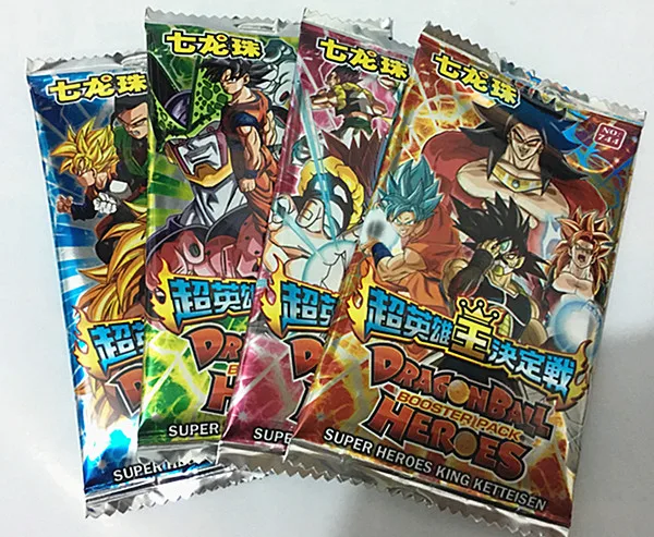 408 шт/лот Dragon Ball Z Супер Саян Гоку Вегета Фриза коллекционные карточки Dragon Ball Z фигурки карт Детские Подарочные игрушки