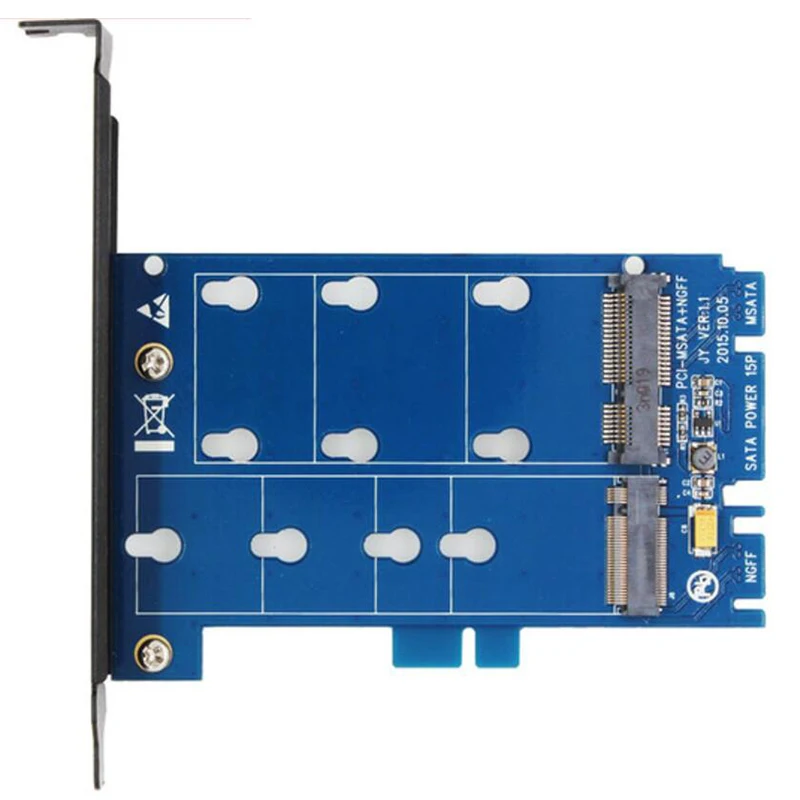 M.2 NGFF в SATA и mSATA SATA3 адаптер двойной интерфейс два с конверсионная карточка SSD карта
