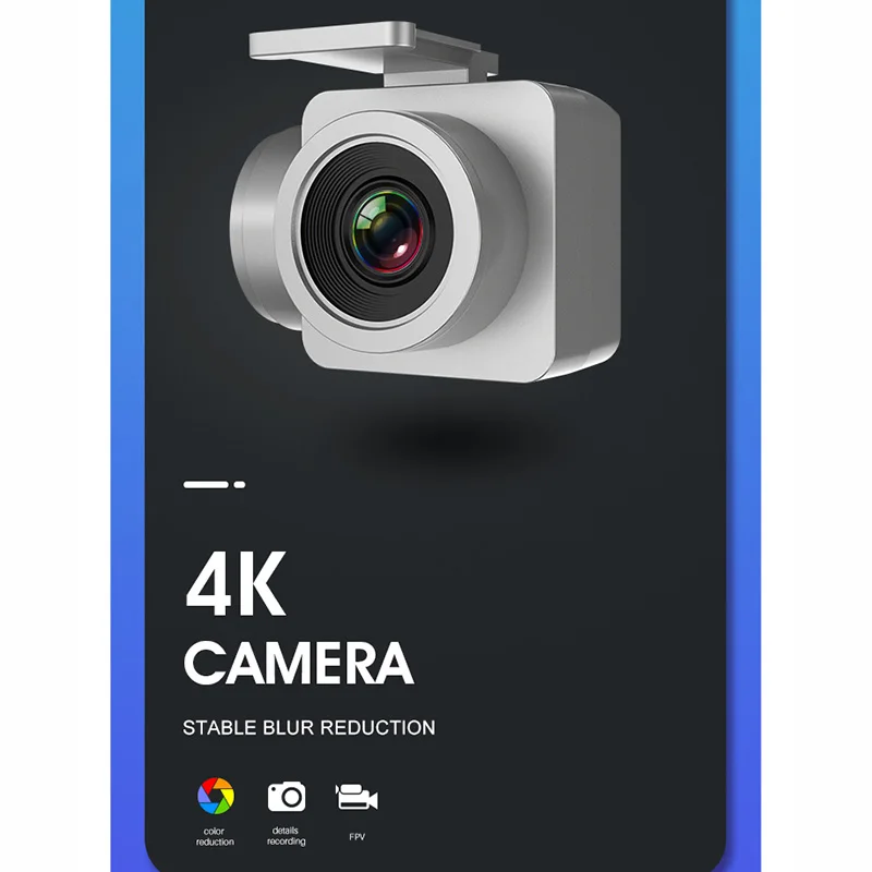 Радиоуправляемый Дрон вертолет WiFi FPV с камерой 4K 16MP HD аэрофотосъемка Радиоуправляемый квадрокоптер Дрон удержание высоты Квадрокоптер Дрон