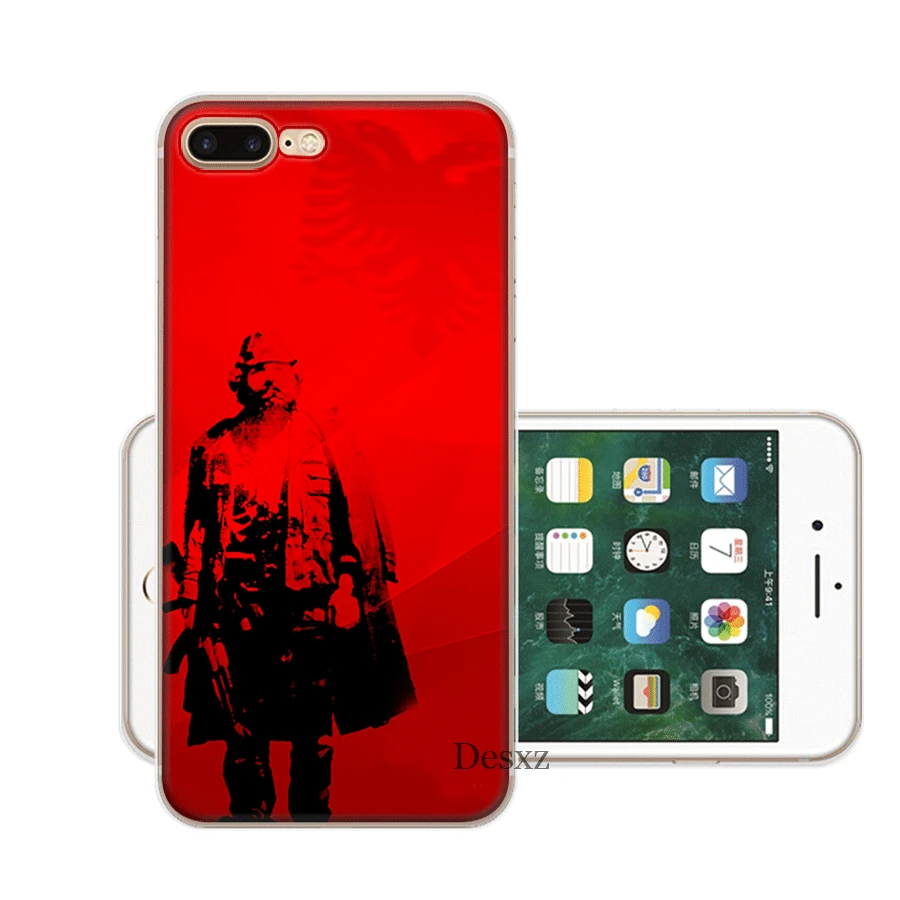 Albania мобильный чехол для телефона жесткий чехол для iPhone 5 5S SE 6 6s 7 8 Plus iPhone 11 Pro X XR XS Max защита