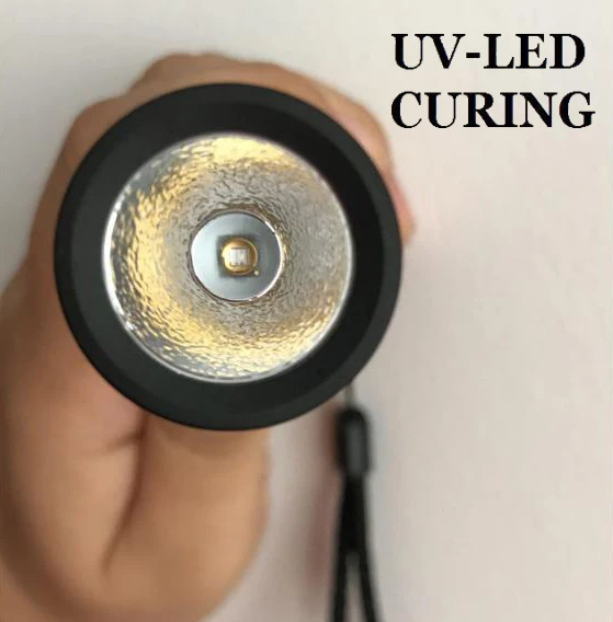 Inside Korea 3W UV LED UV365nm фонарик для флуоресцентного контроля обнаружения
