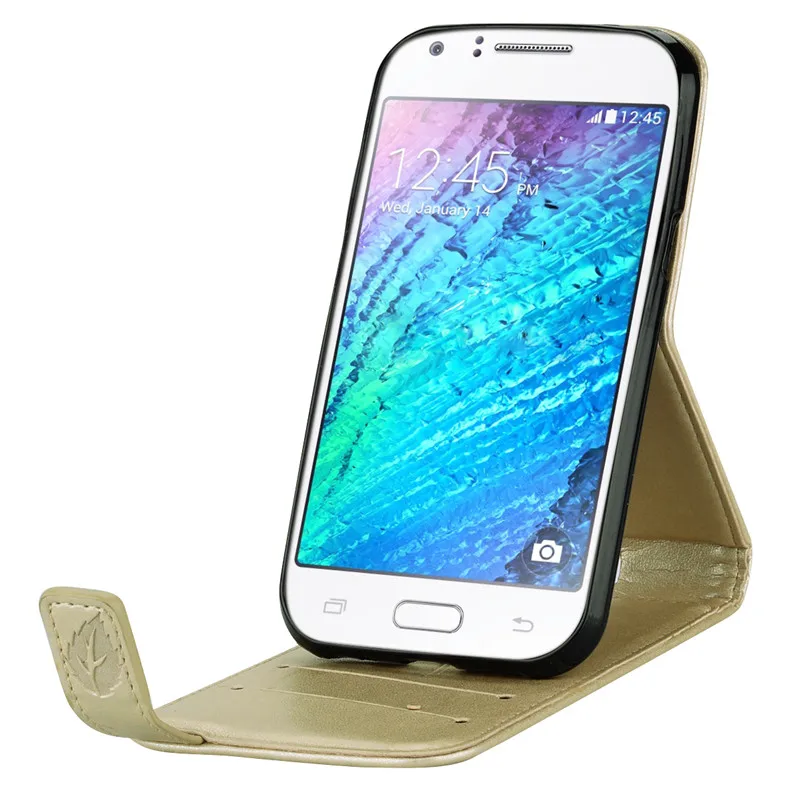 Роскошный чехол для samsung J1 6 J120 J120F чехол для samsung Galaxy J1(6) J 1 Мини Кожаный флип-чехол для samsung J1 6