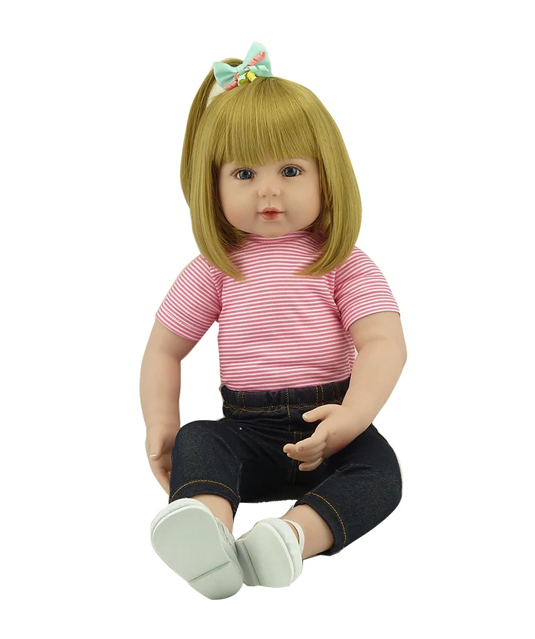 Кукла Bebe boneca Reborn для девочек 19 дюймов 47 см ручная работа силиконовая кукла reborn