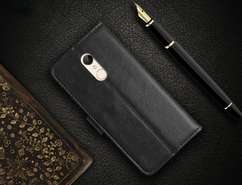 Whyes для Xiaomi Redmi 5 плюс Чехол кожаный бумажник фоторамка крышка флип держатель карт