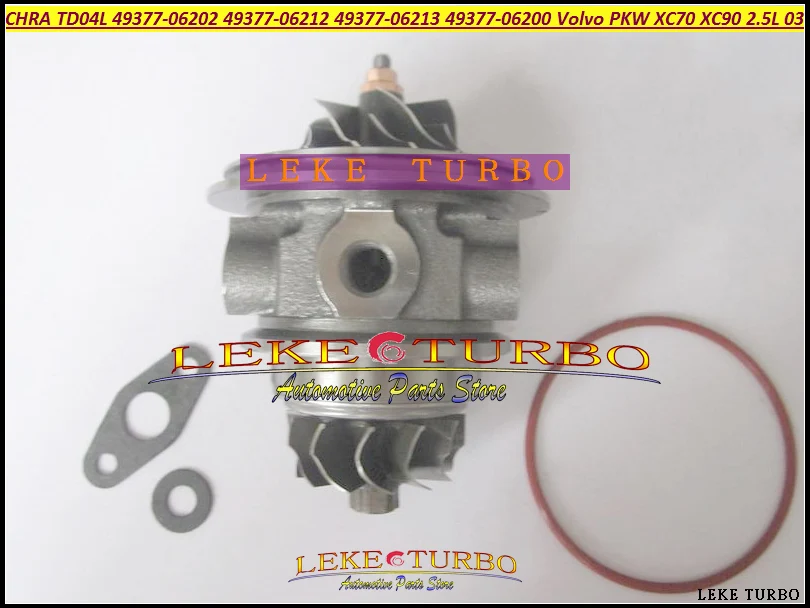 Турбо картридж CHRA TD04L 49377-06213 49377-06202 49377-06200 8692518 для VOLVO XC70 XC90 S60 S80 V70 03 B5254T2 2.5L
