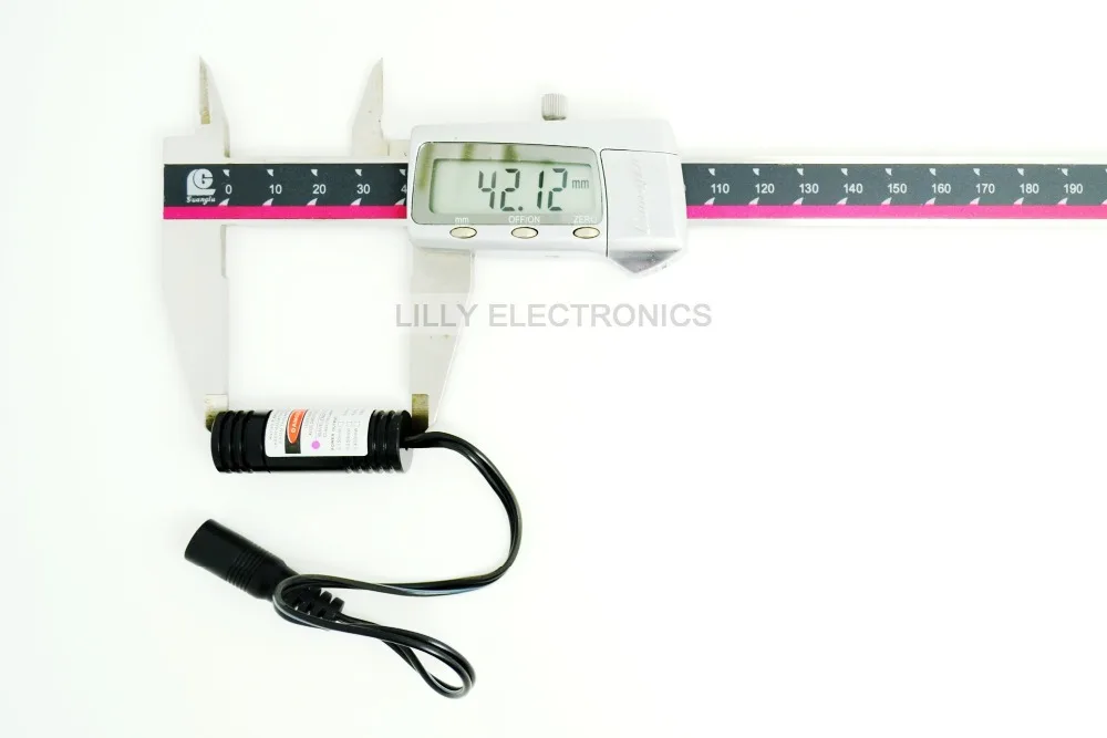 Violet/Blue Diode Lasers 405nm 200mw 5V Dot Module w/AC Connector &amp AC Adapter | Лампы и освещение