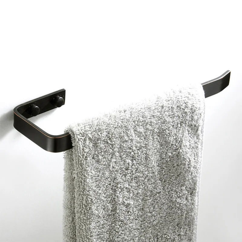 

Black Bathroom Hardware Sets 304 Stainless Steel Toilet Paper Holder Brushed Towel Ring Robe Hook Bathroom Accessories 4 pcs/set