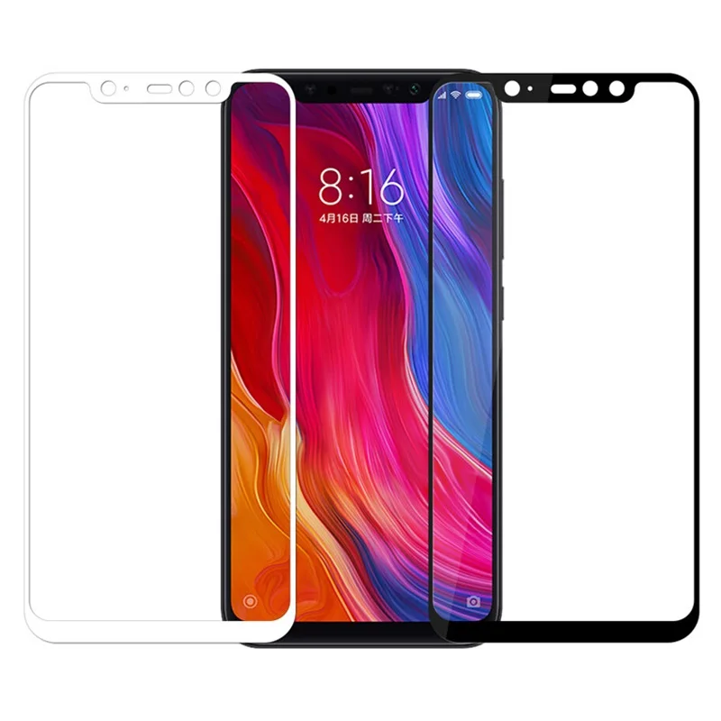 Закаленное стекло для глобальной версии Xiaomi POCOPHONE F1 6 ГБ 128 POCO Snapdragon 845 18 &quotПолное