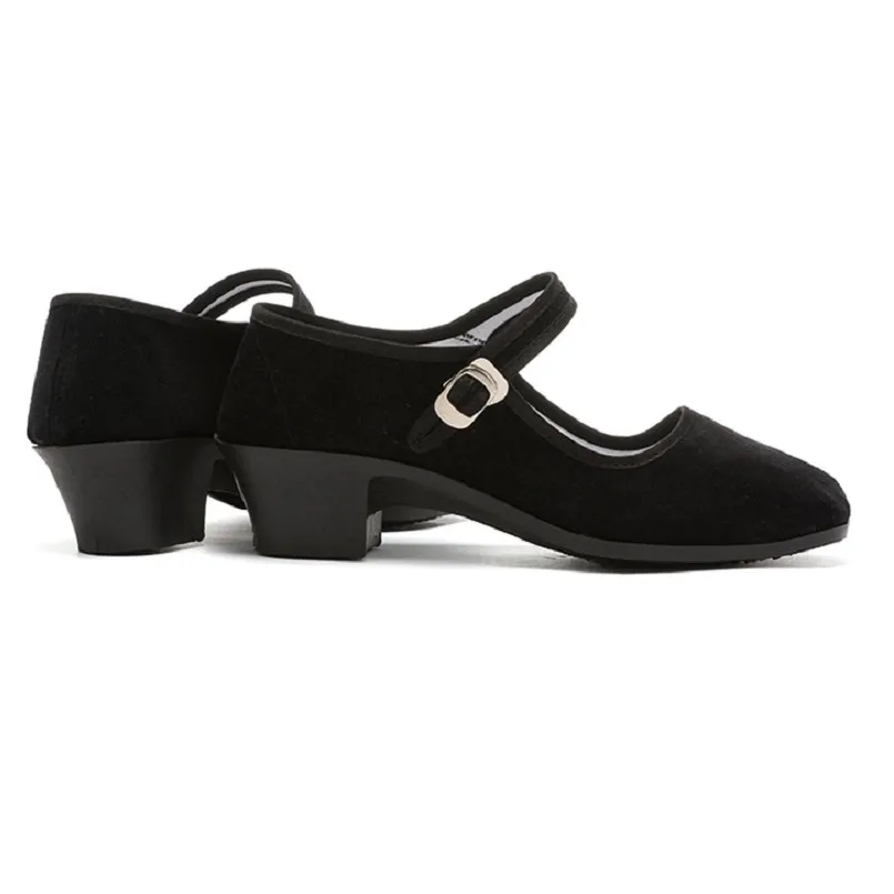 Cresfimix Zapatos De Mujer женская Милая Черная Тканевая обувь Повседневная Удобная балетки
