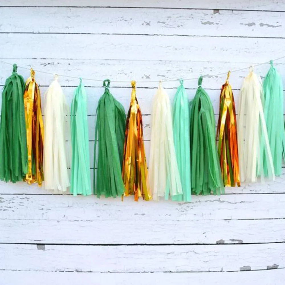 LAPHIL 15 шт. салфетка кисточка гирлянда синяя розовая детская Праздничная декорация