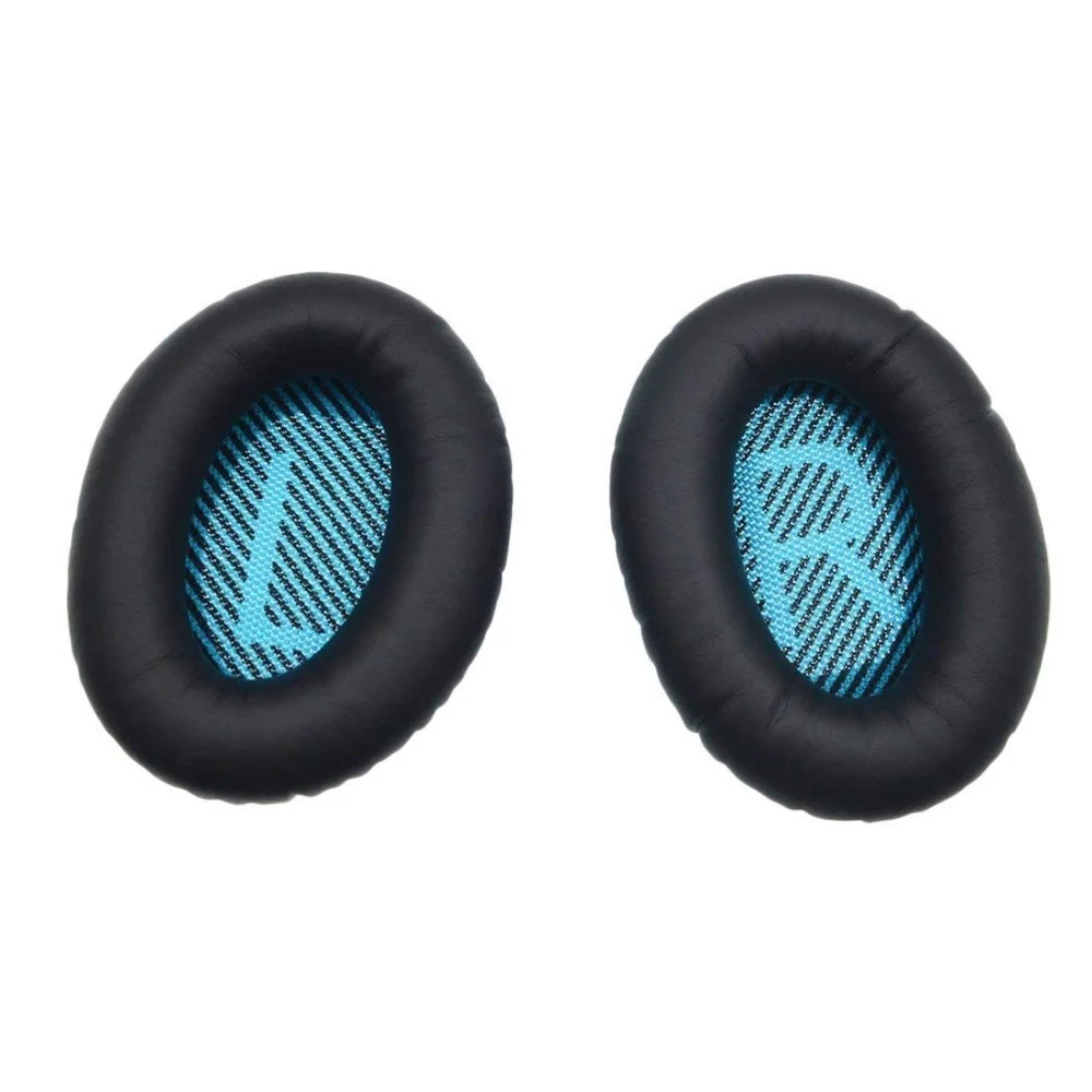 Blue 1 пара сменных амбушюр подушка для Bose quietkomento QC 2 15 25 35 QC2 QC15 QC25 QC35 SoundLink SoundTrue AE II AE2 - Цвет: Blue