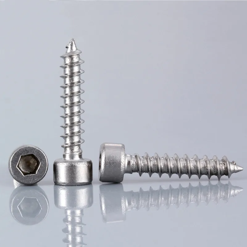 20 шт M4 нержавеющая сталь внутренние шестигранные винты саморезы с круглой