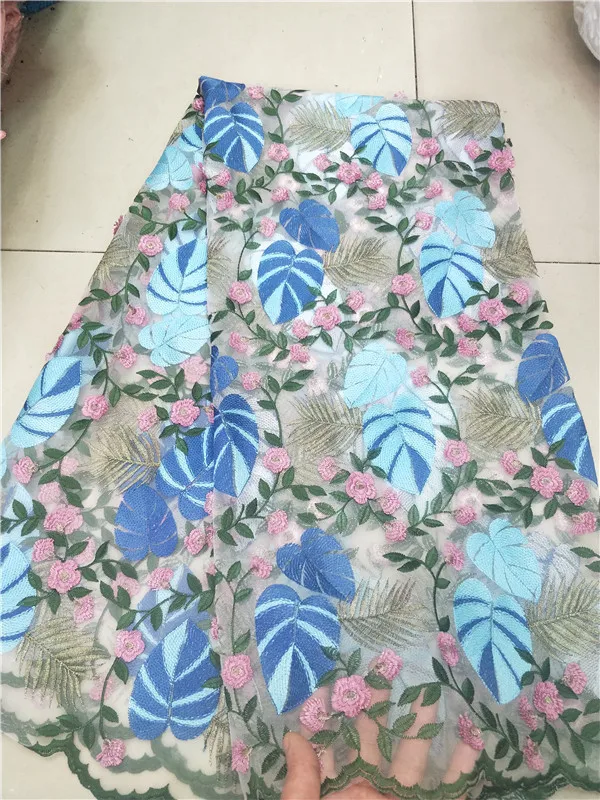 2019 African lace fabric high-quality onion color 3D French belt party | Дом и сад
