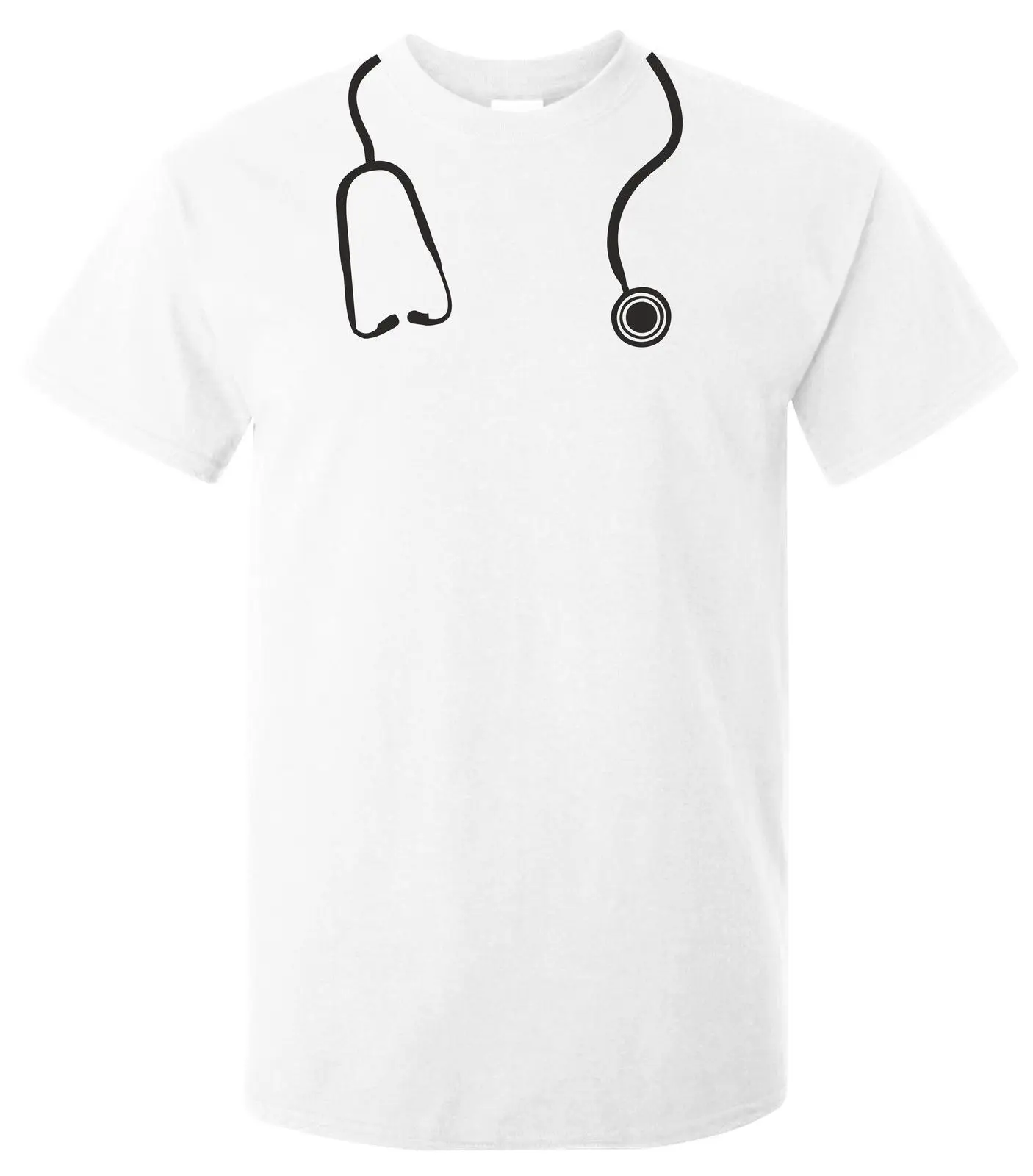 

Stethoscope T-Shirt Funny t shirts Doctor medical fancy dress party cool nurse Casual Cotton short sleeve Tee Shirt Homme
