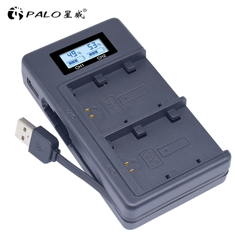 PALO NP-FZ100 FZ100 NPFZ100 ЖК-дисплей двойной слот USB зарядное устройство для sony A9 A7R A7 III ILCE-9 ILCE9 ILCE-7RM3 ILCE-7M3 Mark III