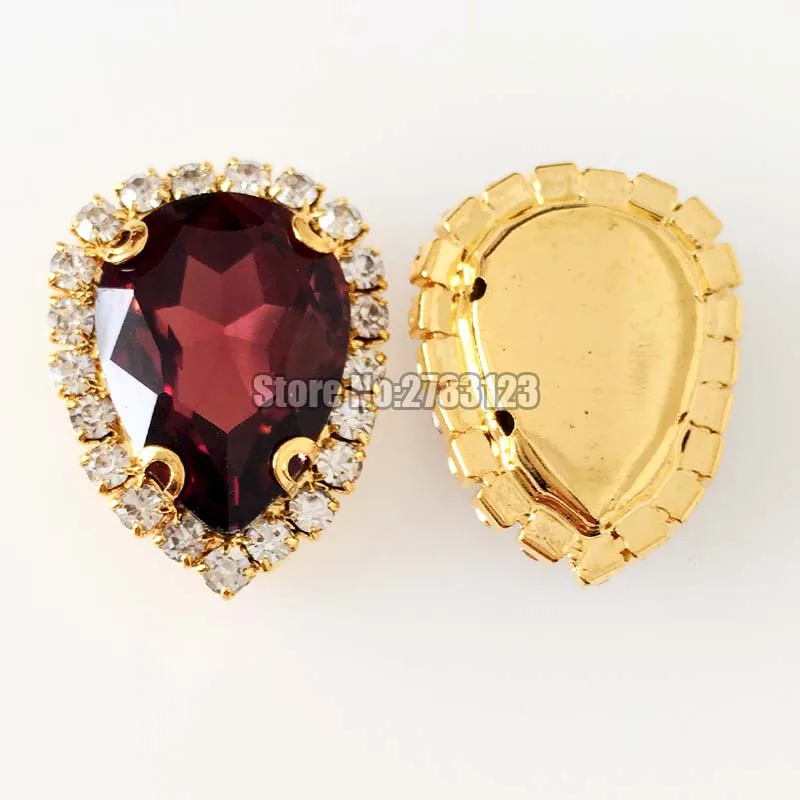 Кнопка с откидной спинкой 7x10 мм 10x14 13x18 18x25 10 шт.|sew on|sew on rhinestonerhinestone sew |