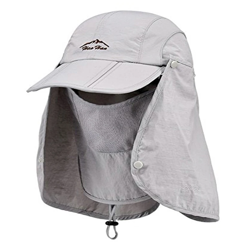 10 Pcs Sun Caps UV 50+ Protection Hats with Neck&ampFace Flap Cover for Cycling Hiking Fishing Garden Hunting Outdoor Travel |
