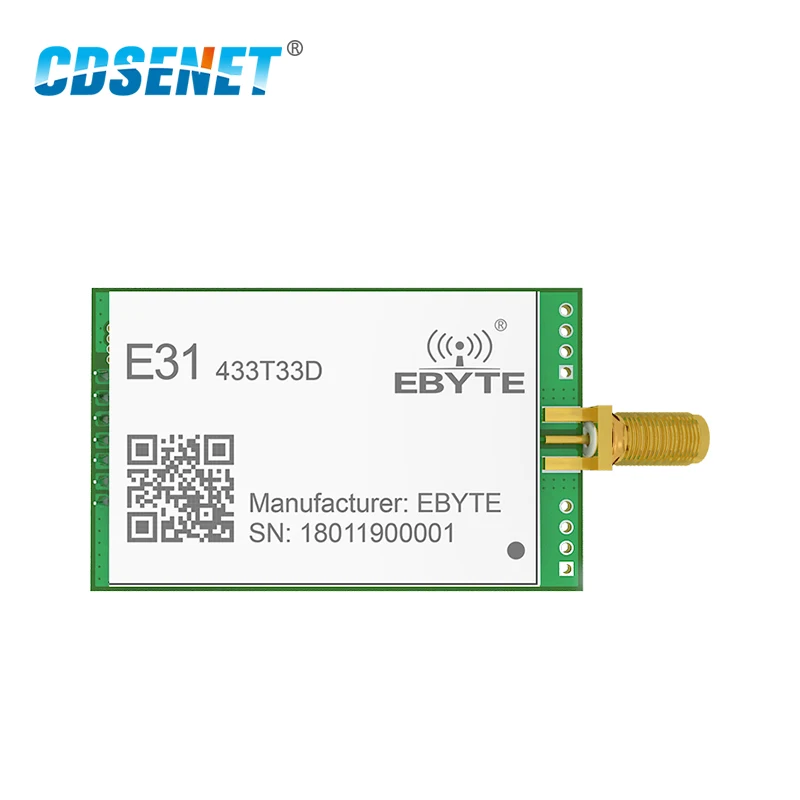 433 МГц AX5243 трансивер дальний 33dBm CDSENET E31 433T33D UART Вилочная часть 2 Вт мгц