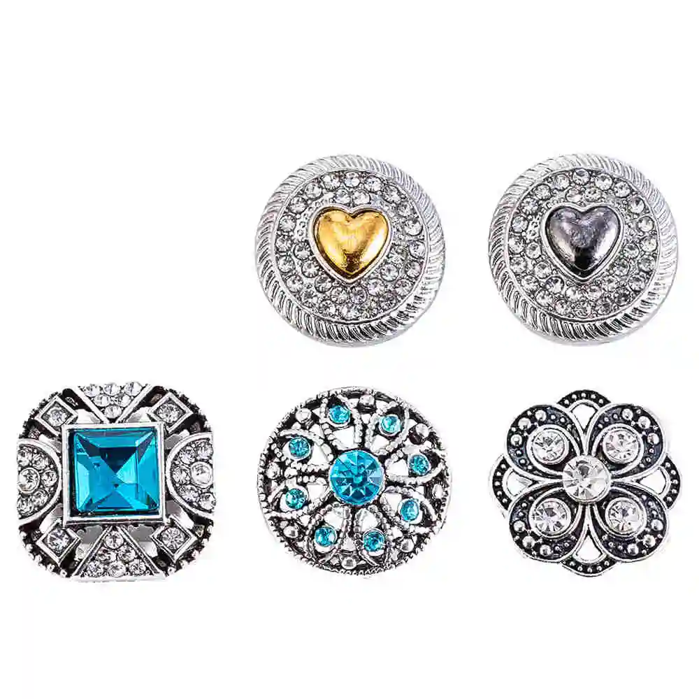 Новые ювелирные изделия с кнопкой-застежкой элегантные металлические