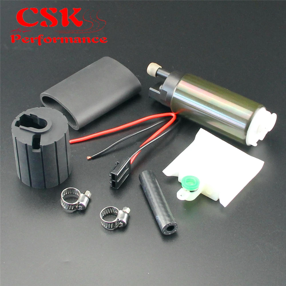 255 LPH высокопроизводительный топливный насос для 341 342 EVO STI DSM S14 S15 черный|fuel pump kit|high