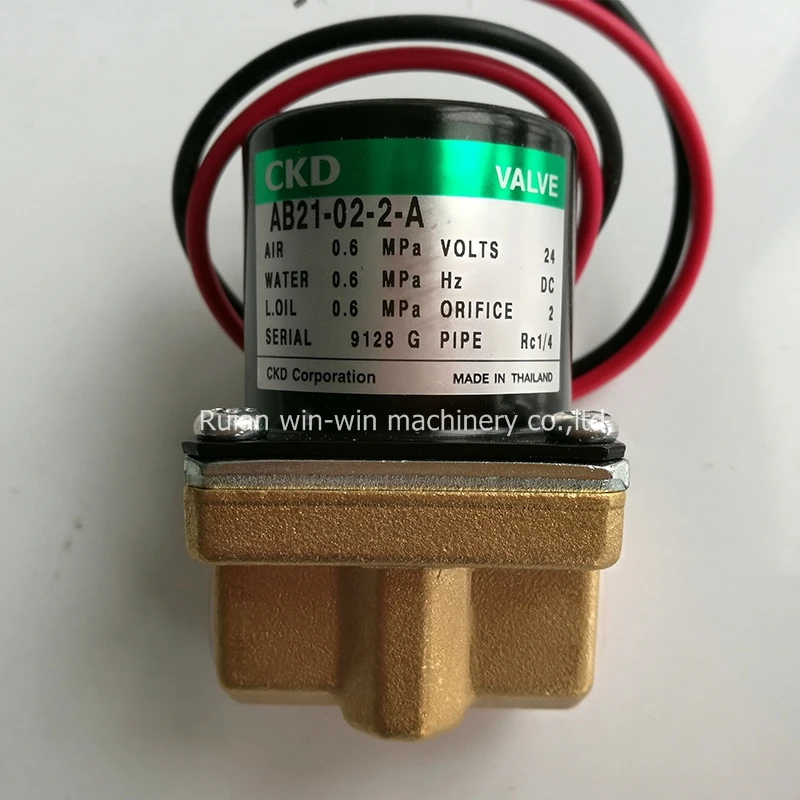 Электромагнитный клапан CKD AB21 02 2 A DC24V|Клапан| |