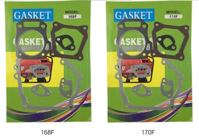 Бесплатная доставка бензиновый двигатель 168F 170F 173F 178F 188F 190F полный комплект