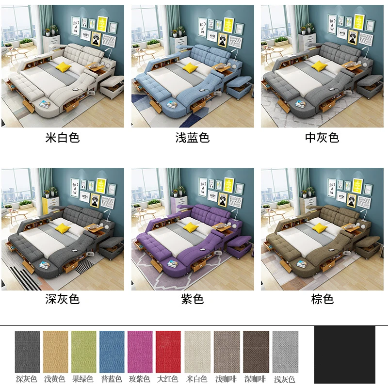 Южная Корея многофункциональный массажный диван кровать мебель для спальни